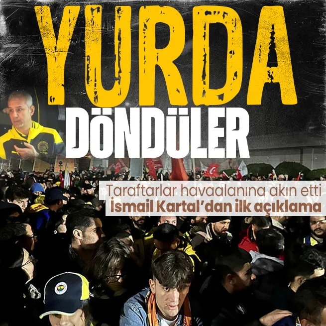 SON DAKİKA I Galatasaray ve Fenerbahçe yurda döndü! Taraftarlar akın etti