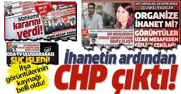 MİT şehidini ifşa eden görüntülerin kaynağı CHP’li Akhisar Belediyesi çalışanı çıktı