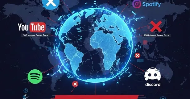 Cloudflare sistemi çöktü! X, ChatGPT,Uygulamalara erişilemiyor