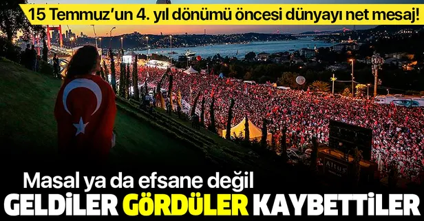 İletişim Başkanı Fahrettin Altun'dan dünyaya 15 Temmuz mesajı: Geldiler, gördüler, kaybettiler