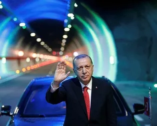 Dünyanın en büyük 2. tüneli Ovit açıldı