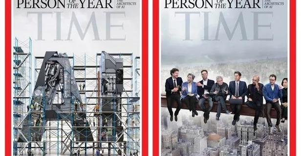TIME yılın kişisini seçti! İki kapak 8 isim: İşte yapay zekanın mimarları