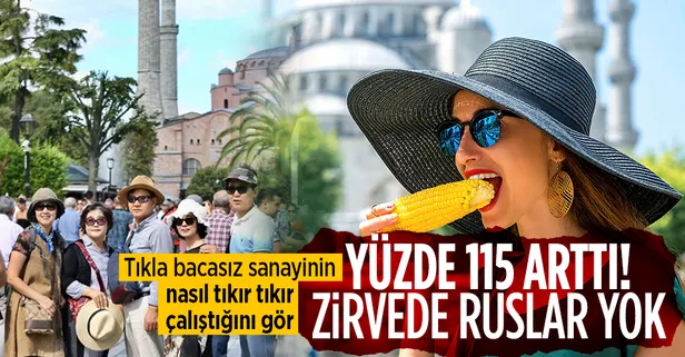 SON DAKİKA: İstanbul'a haziranda gelen turist sayısı 2021 yılına göre yüzde 115 arttı: 1 milyon 470 bin 586 kişi! İlk sırada Almanlar var