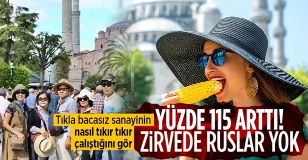 SON DAKİKA: İstanbul’a haziranda gelen turist sayısı 2021 yılına göre yüzde 115 arttı: 1 milyon 470 bin 586 kişi! İlk sırada Almanlar var