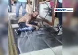 Üzerine benzin dökerek kendini yaktı