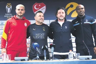 Süper Kupa’da dev zirve! Buruk ve Tekke’den final öncesi net mesajlar
