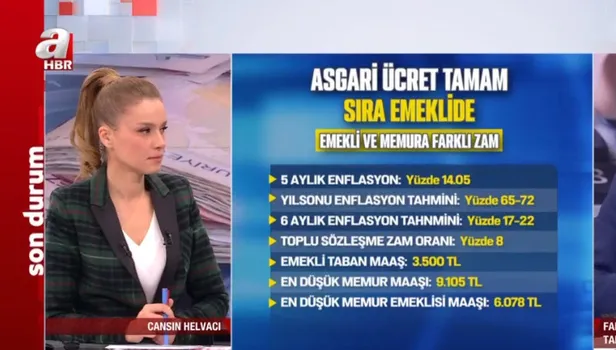 Emekli ve memurlar yeni yılda ne kadar zam alacak? Uzman isim A Haber'de değerlendirdi