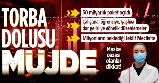 Torba dolusu müjde! 52 maddeden oluşan torba kanun teklifi TBMM'de! İşte tüm detaylar...