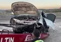 Kütahya'da feci kaza: 2 ölü, 2 yaralı