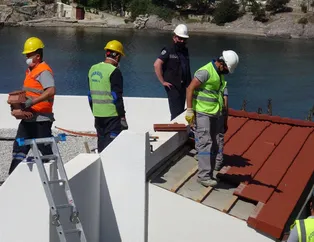 Bodrum Belediyesi'nin yıkım tiyatrosu! Sözcü yazarı Yılmaz Özdil'in kaçak villasını...