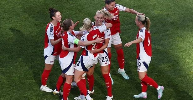 Kadınlar Şampiyonlar Ligi'nde kazanan Arsenal