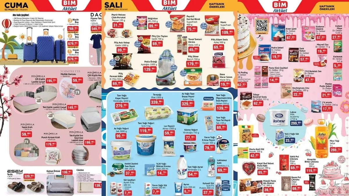 BİM’DE BU HAFTA neler var? 2 Mayıs 2025 İNDİRİM ŞOVU: Çadır, uyku tulumu, kamp sandalyesi, termos fiyatları listelendi