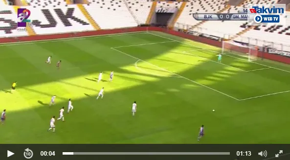 Beşiktaş rövanşa bırakmadı!-1