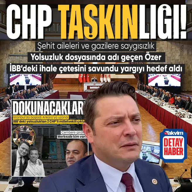 CHPli Turan Taşkın Özerden şehit aileleri ve gazilere saygısızlık! Komisyonda yolsuzluğu savundu yargıyı hedef aldı