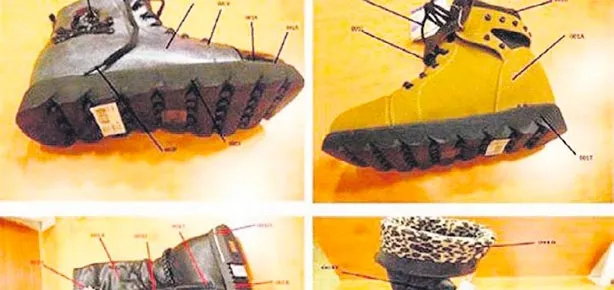 Zehirli ayakkabıya 456 bin lira ceza