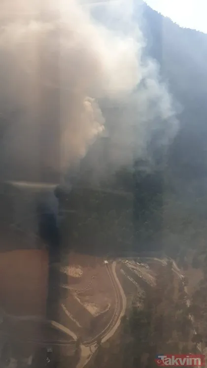 Adana’da orman yangını! Karadan müdahale ediliyor