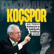 Aziz Yıldırım Fenerbahçe’yi bekleyen tehlikeyi duyurdu: Koçspor!