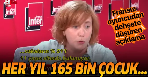 Oyuncu Andrea Bescond'dan dehşete düşüren açıklama: "Fransa'da her yıl 165 bin çocuğa tecavüz ediliyor"