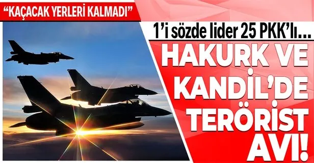Milli Savunma Bakanı Akar duyurdu: Hakurk ve Kandil’de 1’i sözde lider 25 PKK’lı terörist etkisiz hale getirildi