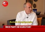 CHP'yi sarsan iddia! Muharrem İnce yeni parti mi kuruyor?