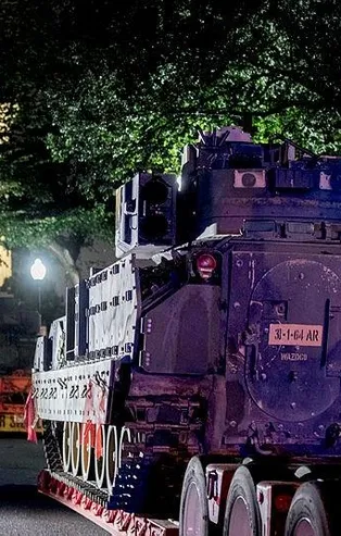 ABD Başkanı Donald Trump hayaline kavuştu! Askeri tanklar Washington sokaklarında