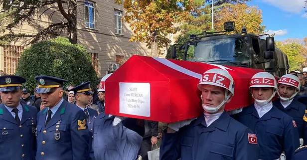 Şehit Üsteğmen Mercan, Eskişehir’de son yolculuğuna uğurlandı