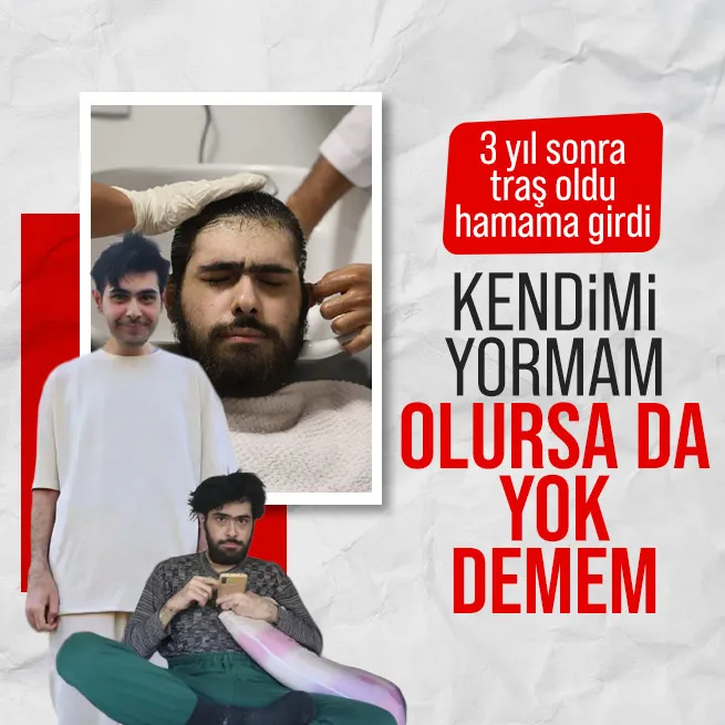 Barış Özbay 3 yıl sonra evden çıktı traş oldu banyo yaptı: Kendimi yormam ama olursa da yok demem
