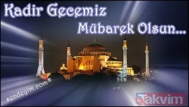 2019 Kadir Gecesi yeni mesajları - Kadir gecesi kutlama sözleri kısa - Kadir gecesi sözleri sayfamızda - 40