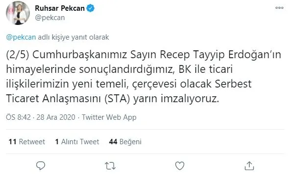 son-dakika-ticaret-bakani-ruhsar-pekcandan-ingiltere-aciklamasi-yepyeni-bir-donem-basliyor-1609178853386.jpg Son dakika: Ticaret Bakanı Ruhsar Pekcan'dan İngiltere açıklaması: Yepyeni bir dönem başlıyor-4