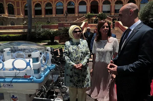 Emine Erdoğan, Paraguay'da TİKA'nın yaptığı yardımların teslim programına katıldı-1