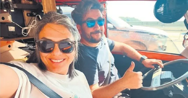 Hayallerini 3 metrelik karavana sığdırdılar