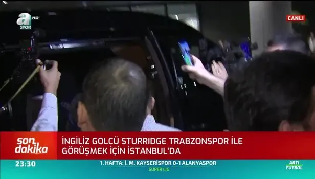 Son dakika Daniel Sturridge Trabzonspor için İstanbul'a geldi