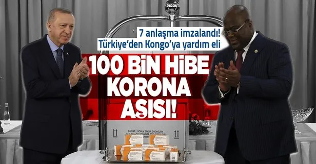 Afrika ziyareti başladı: Başkan Erdoğan, Kongo Demokratik Cumhuriyeti’nde! Erdoğan ve Tshisekedi’den ortak açıklama...