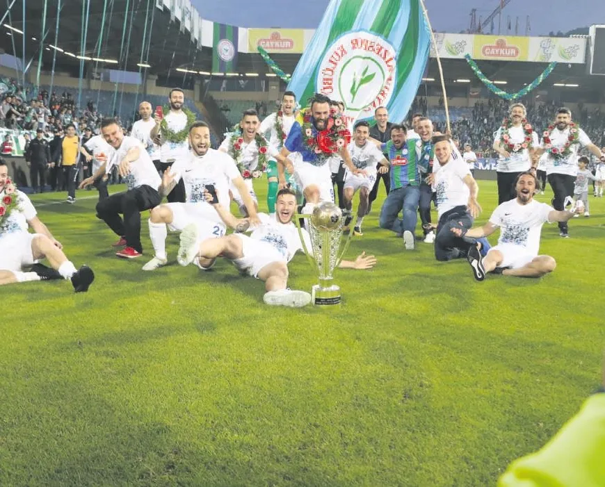 Şampiyon Rize taç giydi