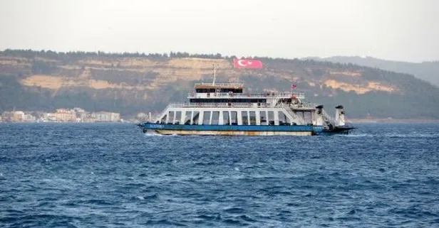 Bozcaada ve Gökçeada seferlerine 'fırtına' engeli