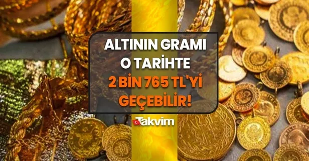 Ortalık yangın yeri; Altının gramı o tarihte 2 bin 765 TL'yi geçebilir! Vatandaşlar Kapalıçarşı'ya akın ediyor