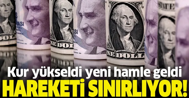 Dolar kuru yükseldi yeni hamle geldi! Hareketi sınırlıyor