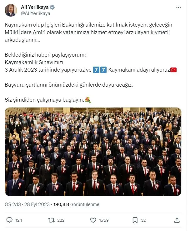 kaymakamlik-sinavi-ne-zaman-basvuru-sartlari-neler-2023-kaymakamlik-sinavi-soru-dagilimi-ve-konulari-icisleri-1695905325833.jpg Kaymakamlık sınavı ne zaman, başvuru şartları neler 2023? Kaymakamlık sınavı SORU DAĞILIMI ve KONULARI! İçişleri Bakanlığı duyurdu...-4