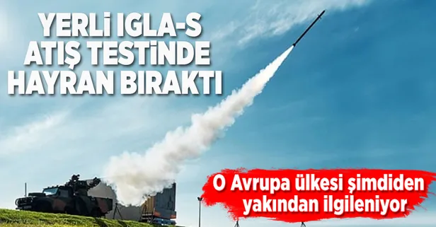 IGLA, atış testlerinde göz doldurdu
