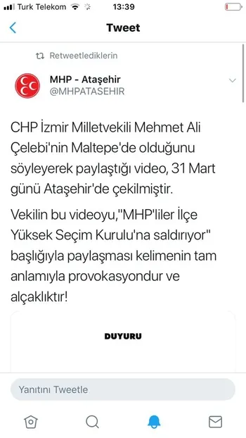 CHP'li Mehmet Ali Çelebi'nin "MHP'liler İlçe Yüksek Kurulu'na saldırıyor" provokasyonu elinde patladı!-3