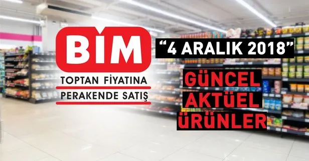 Bim De Bu Hafta 4 Aralik 2018 Sali Aktuel Urunler Katalogu Listesinde Temizlik Urunleri Yer Aliyor Takvim