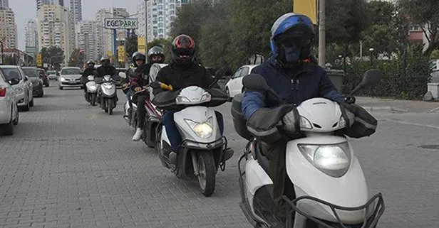 Motosiklet ve scooter kullanımına kısıtlama
