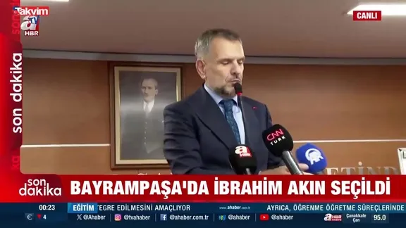 Bayrampaşa Belediye Başkan Vekilliği seçimleri sonuçlandı: Yeni Başkanvekili AK Parti'den İbrahim Akın oldu!