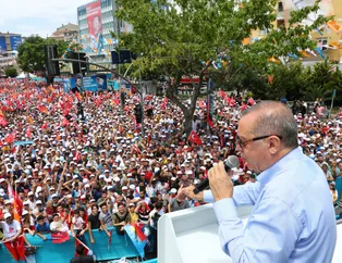 İstanbul'da Recep Tayyip Erdoğan coşkusu! Bir günde 7 miting