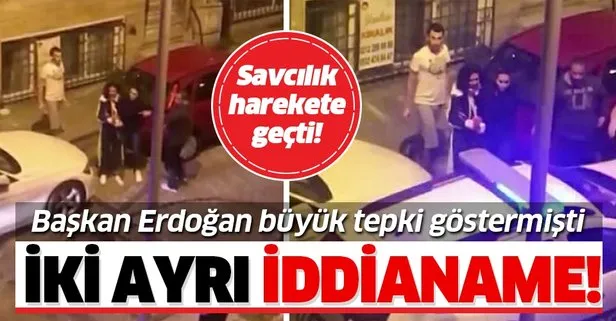 Başkan Erdoğan büyük tepki göstermişti! Beşiktaş’taki kadına şiddet olayına 2 ayrı iddianame!