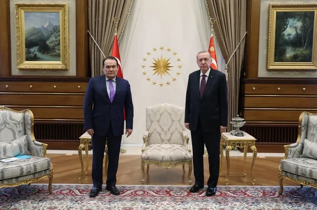 Başkan Erdoğan'dan Cumhurbaşkanlığı Külliyesi'nde peş peşe önemli kabuller