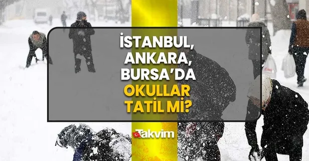 İstanbul, Ankara, Bursa'da okullar tatil mi? Hangi illerde okullar tatil 25 Aralık 2023 Pazartesi? Valilikten açıklama: Üniversite, lise...