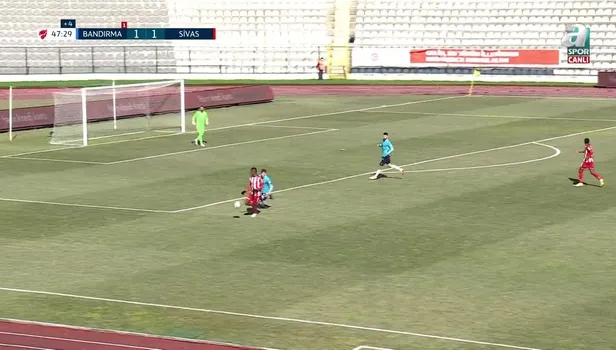 GOL | Bandırmaspor 1-2 Sivasspor