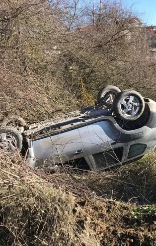 Bu araçtan burnu bile kanamadan çıktı