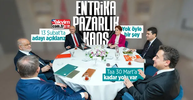 6'lı masanın adaylık düellosu tarihler üzerinden sürüyor! CHP-İP kavgasına Ali Babacan da karıştı